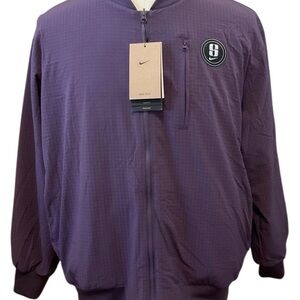 Nike reversible dri-fit Sabrina Jersey Bomber Jacket. NWT XL